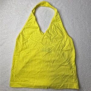 Sunny Yellow Sleeveless Top